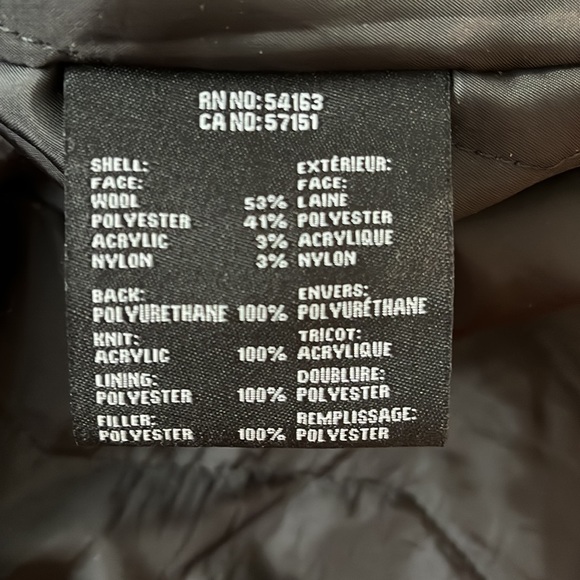 Marc New York Wool Coat/jacket. Size L - Picture 10 of 10